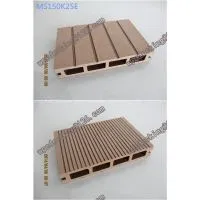 Wood Plastic Outdoor Hollow Decking Timber
