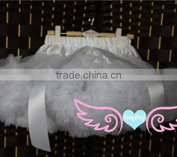 Teen Girl Fluffy Tulle Pettiskirt Dance Party Skirt Baby Tutu Skirt New Baby Kids Girls Dancewear Cute White Tutu