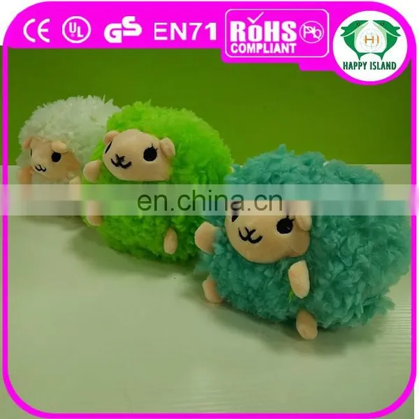 Lovely Conglobate Sheep Toy for Wholesale,plush Lamb, Customised Toys,SGS/BV Factory Audit photo-2