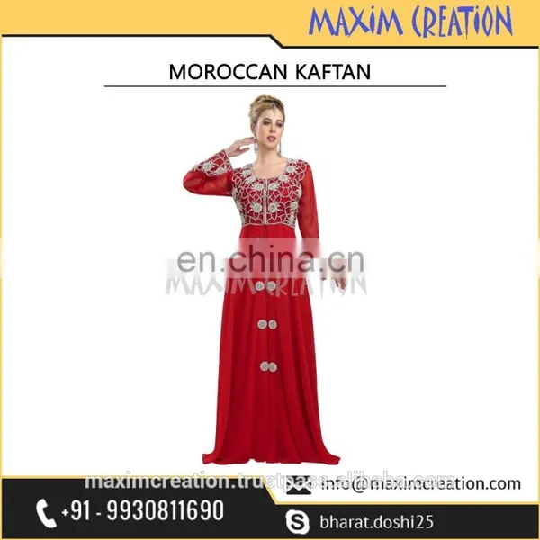 Designer Wedding Gown Party Wear Caftan Dress photo-4