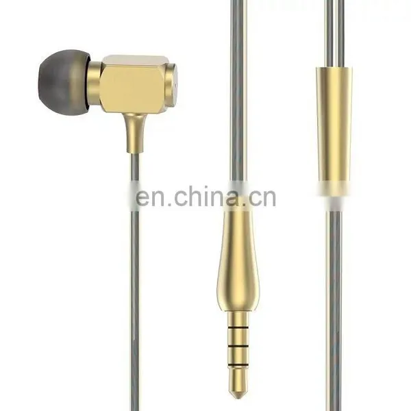 New Copper Earphone Durable Earbuds With Micophone