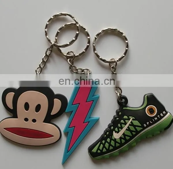 Custom 2D Soft PVC Soccer Team Keychain photo-3