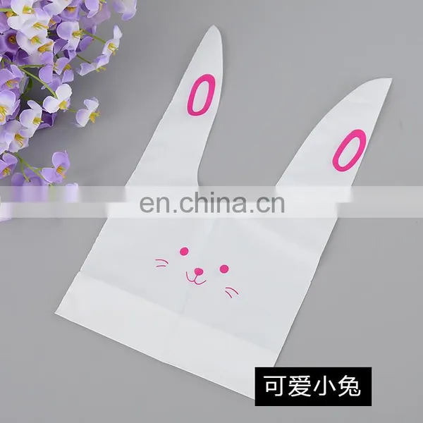 AL001158 Cute Rabbit Plastic Gift Package Bag For Cookies Cake Candy Goodies Soap 6 Style Available MOQ 100 PCS photo-6