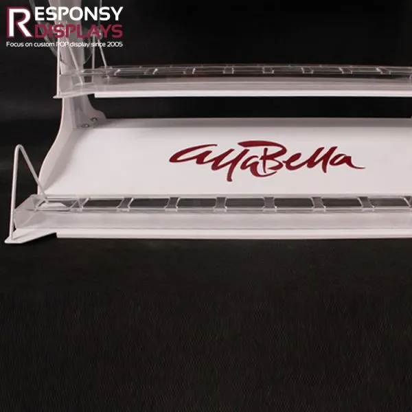Many Layers Custom Revolvable Cosmetic Clear Acrylic Nail Polish Display Countertop Rack photo-2