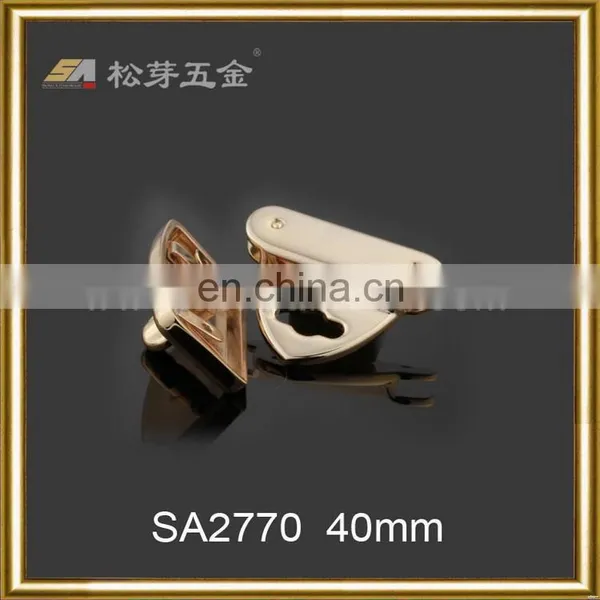 Bottom Price Newly Design High Quality Black Decorative Bag Lock photo-3