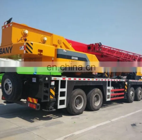 SANY 50 Tons Pickup Truck Crane With Cable Winch STC500 for Sale photo-4