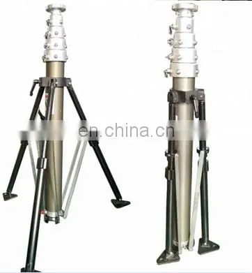 8.4m Inner Cable Telescopic Mast Surveillance Camera Tower photo-3