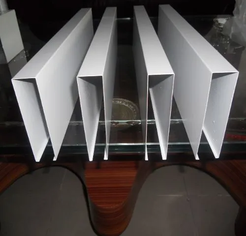 Custom 3d Wood Grain Airport V-shaped Aluminum Square Pass photo-3