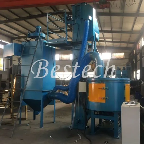 Russia Standard Rotary Table Shot Blasting Machine