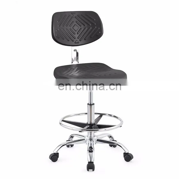 School Computer Lab Furniture Used Adjustable PU Lab Chair Esd Chairs Stools photo-4