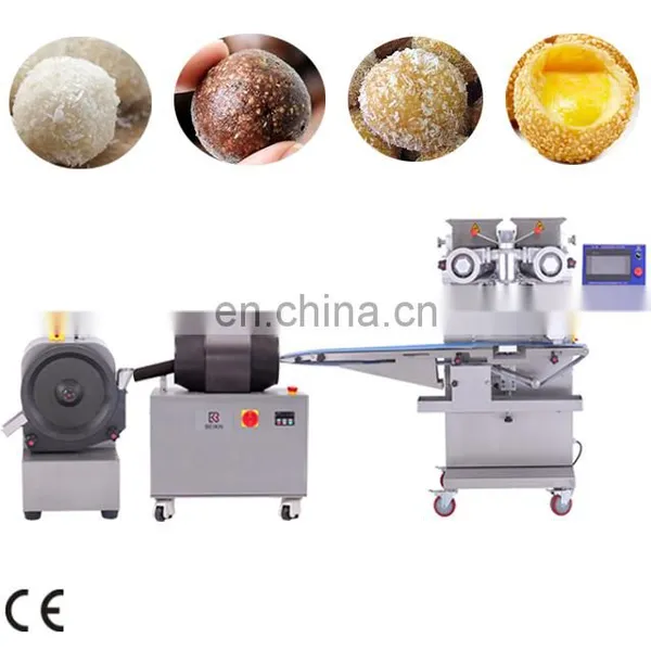 Gold Manufacturer Provides Vegan Protein Chocolate Energy Ball Making Machine for Sale photo-2
