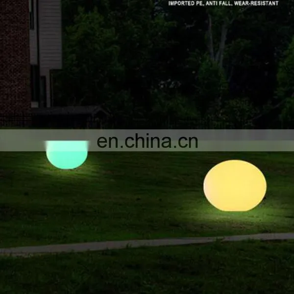 Outdoor Waterproof Rechargeable 16 Colors Changed Remote Control LED Lighting Sphere Ball photo-4