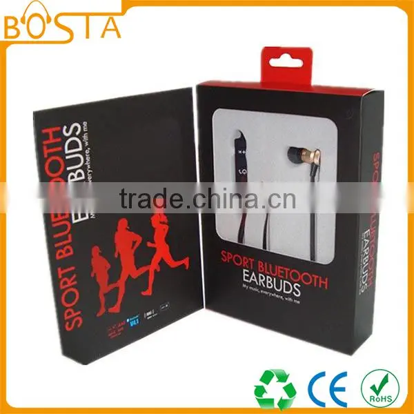Comfortable Fit Stable Newest Sweatproof Bluetooth Headphones With Soft Hook photo-3