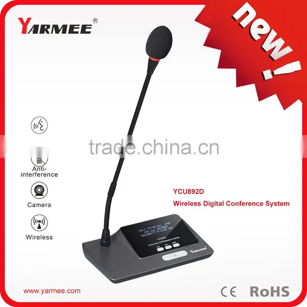 Yarmee YCU892 High Quality Professional Wireless Microphone With Stand photo-3