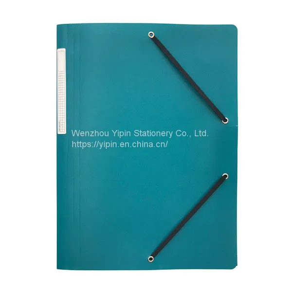 PP 3 Flap Folder Spine With Pocket, Elastic Folder for Office for School, Statioinery photo-5
