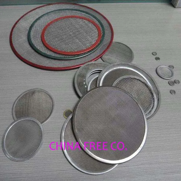 Wire Mesh Disc - Extruder Screen in China photo-2