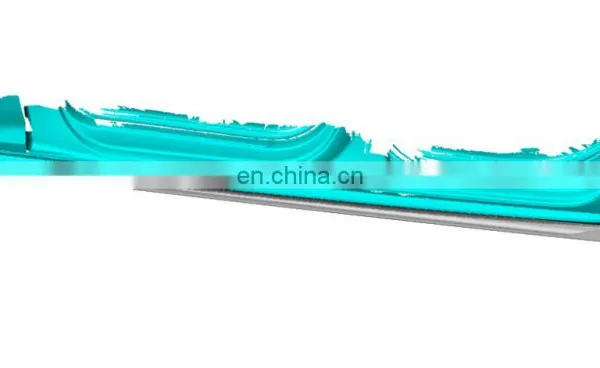Side Skirt for Audi A4 B9 Universal Style Carbon Fiber Materia High Quality Vehicles Accessories Auto Side Skirts 2017 2018 2019 photo-3