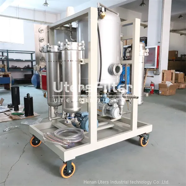 UTERS Turbine Oil Purification Filter Vacuum Oil Filter ZLYC-Z 80 photo-3