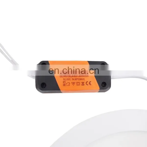 Stock Item AC Power 220v Round LED Panel Lights Recessed photo-2