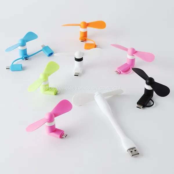 Fancy Mini Fan Portable Fan for Mobile Phone and Computer photo-4