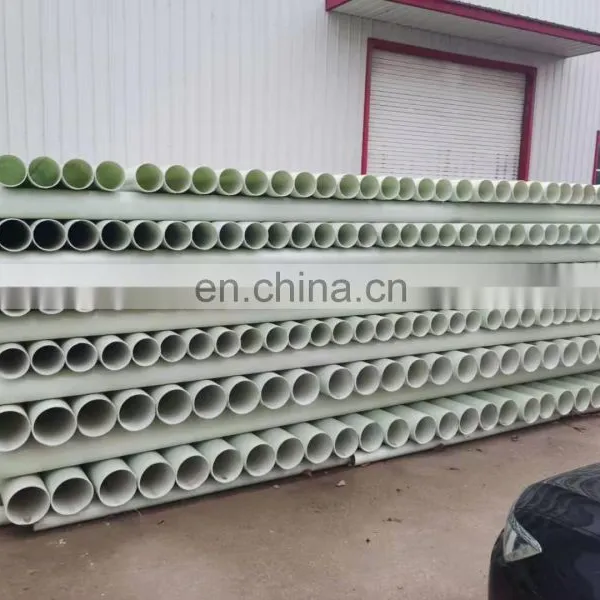 High Quality Insulated Glass Fiber Reinforced Plastic Bending Frp Circle Pipe /FRP Protection Cable Trunking Pipe photo-5