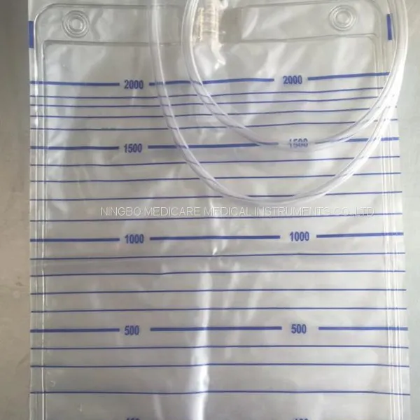 Urine Drainage Bag without Bottom Outlet 2000ml