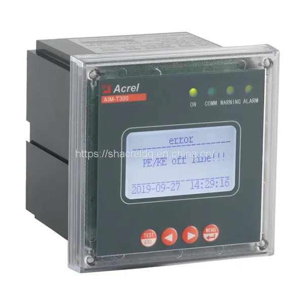 AC/DC480V Insulation Monitoring Device For Unearthed DC Systems IT Systems Below DC 40~460Hz