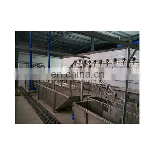 Factory Duck Goose Chicken Hair Removal Slaughtering Equipment Machine Poultry Slaughter Processing Plant Production Line
