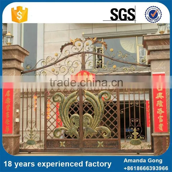 Wholesale Prices Wrought Iron Gates Designs For Homes photo-4