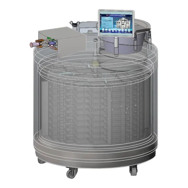 Aruba Large Diameter Liquid Nitrogen Container KGSQ Liquid Nitrogen Freezer photo-2