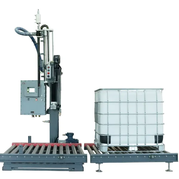 Large-Capacity 200L IBC Rocker Arm Chemical Liquid Filling Machine With Stainless Steel Construction for Lubricating Oil photo-4