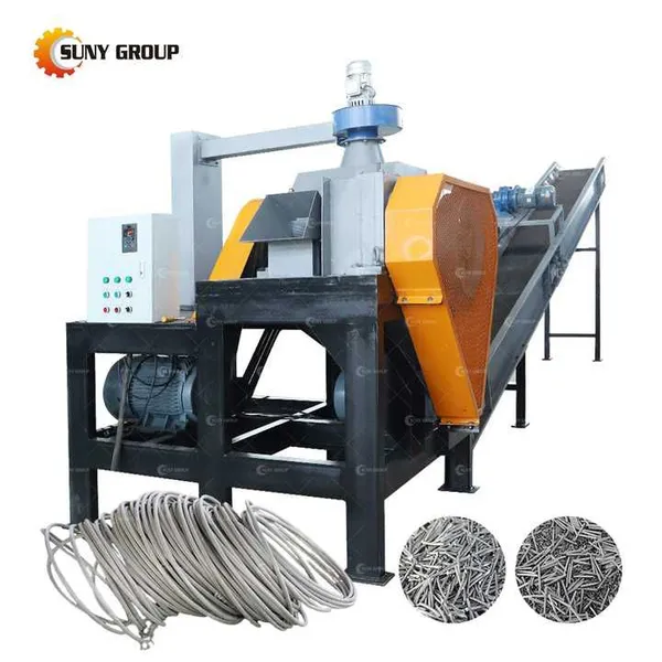 Scrap ACSR Wire Recycling Machine Steel Core Aluminum Wire Sorting Machine ACSR Recycling photo-4