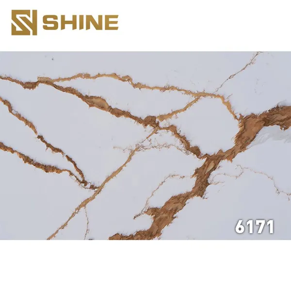 Artificial Silica Stone Quartz Slab for Kitchen Counter & Various Indoor Applications-for Villas Bedrooms Hotels photo-3