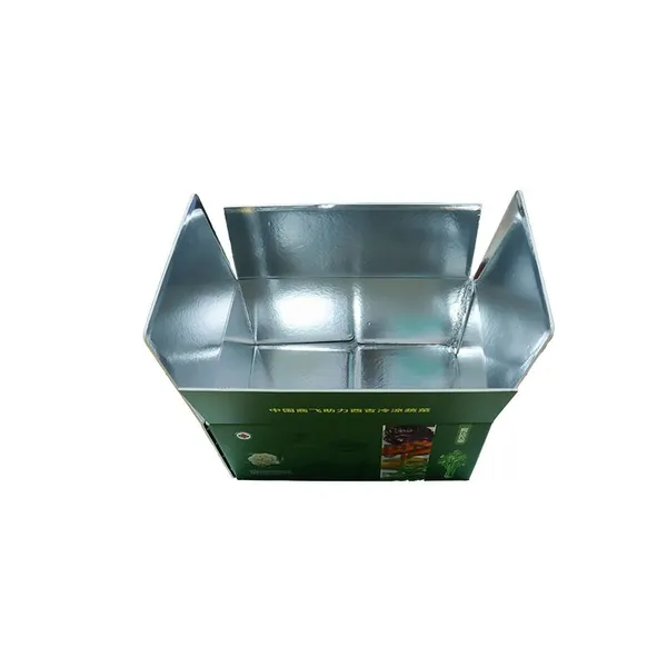Insulated Carton With Foil Foam Cooler Boxes Delivery Moving Kits Foam Shipping Containers Food Cold Chain Shipping photo-2