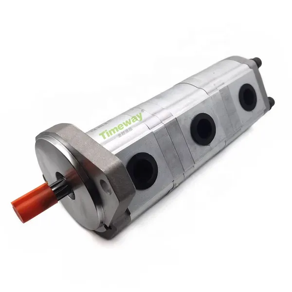 Hydraulic Gear Pump KRP4-12-12-12 Triple Pump Gear Oil Pump Customizable High Quality photo-6