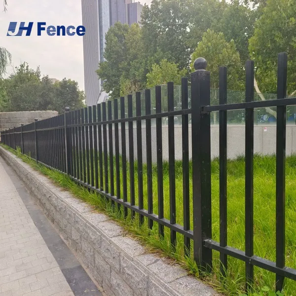 Secure Galvanized Steel Fence | Features Anti-climb Design and Tamper-resistant Construction for Enhanced Property Protection photo-3