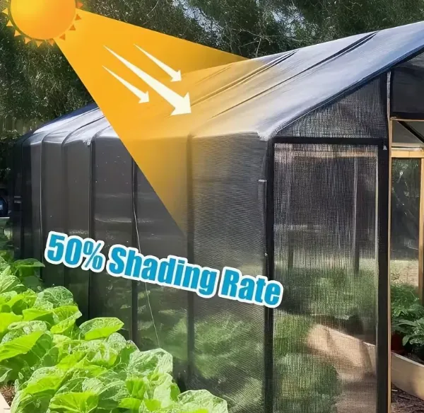 Heavy Duty Agricultural Shade Net for Greenhouse Cooling and Sun Control photo-5