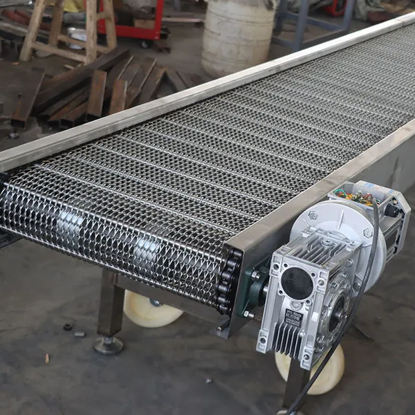 Metal Spiral Wire Mesh Conveyor Belt Forward Transmission Belt for Agricultural Products photo-4