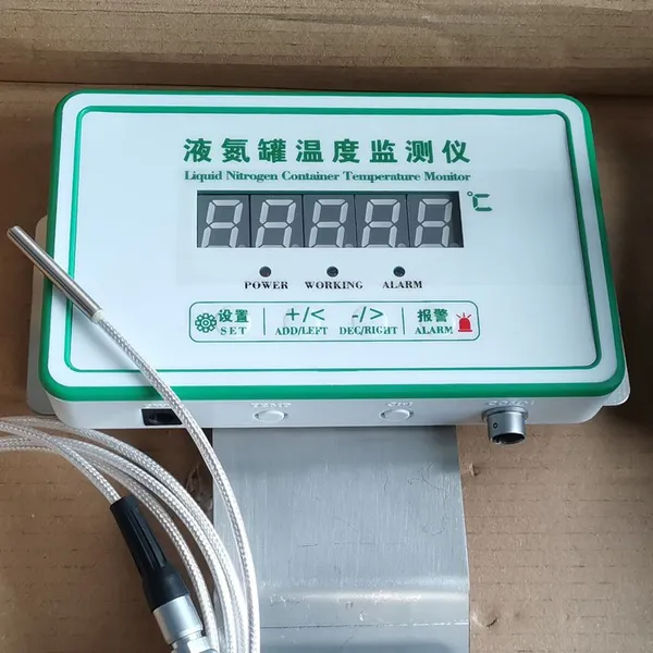 Cryogenic Temperature Monitor for Vaccine Storage Liquid Nitrogen Container Remote Temperature Alarm System photo-2