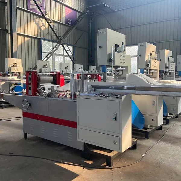 Hot Selling Tissue Paper Napkin Folding and Cutting Machine Multi Size Napkin Paper Making Machine photo-2