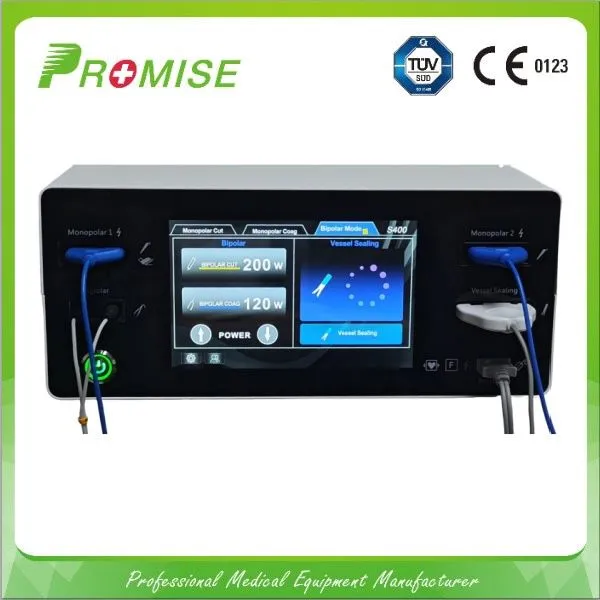 PROMISE S400 400W Multi-functional High Frequency Electrosurgical Unit With Full Touch Screen and Dual Surgeon Vessel Sealing photo-3