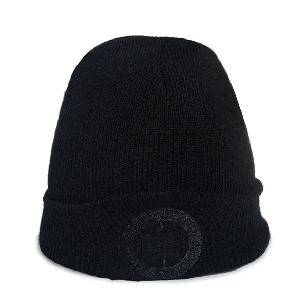 Cuffed Knit Beanies Custom Embroidered Patch Logo Winter Street Casual Hats photo-3
