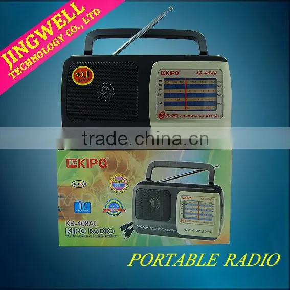 Built-in Speaker Am Fm Vintage Retro Style Portable Desktop Radio