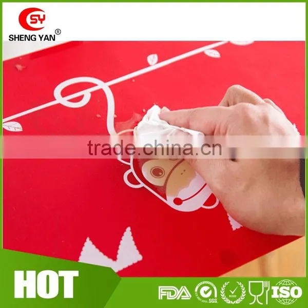 Easy to Clean Easy Washing Safe Repeated Use Silicone Dinner Table Mat for Kids photo-2