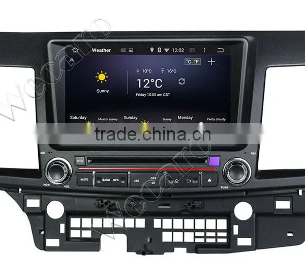 Wecaro 8" Android 4.4.4 Car Dvd Player Quad Core In-dash Dvd Player for Mitsubishi Lancer Car Stereo tv Tuner 2006 - 2012 photo-2