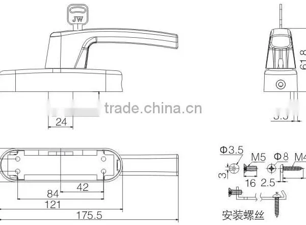 Window Handle JW9002C photo-2