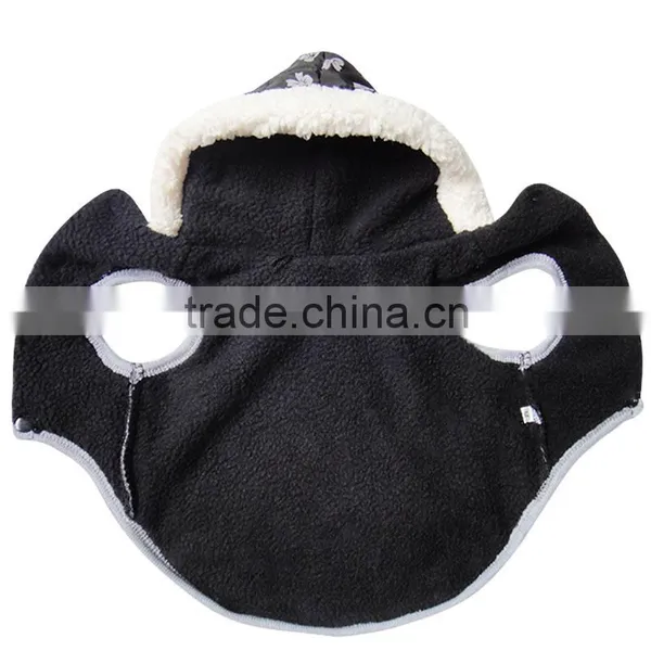 Bow Print Winter Coat Lamb Fabrics Dog Pet Vest photo-4