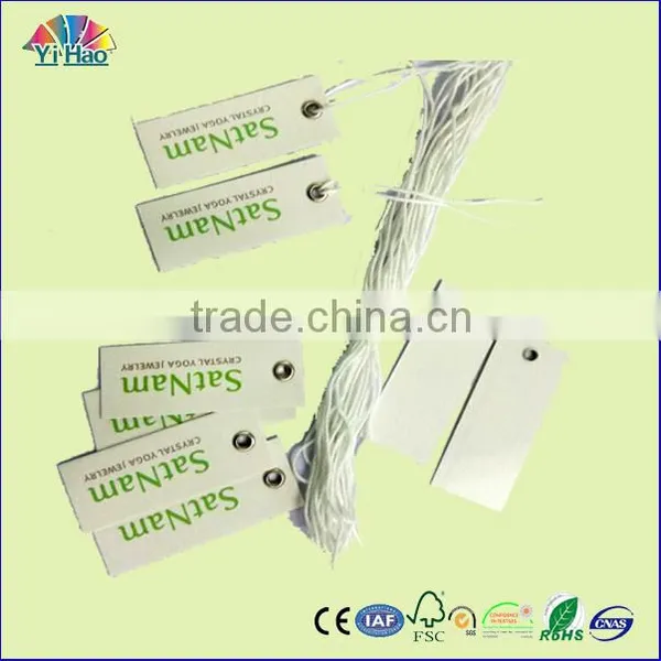 Wholesales Paper Print Hang Tag for Garment Hang Tag, Paper Swing Tag photo-3
