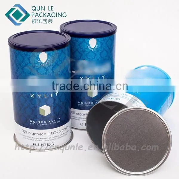 Custom Solid Beverage Paper Tubes