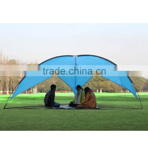 Double Layer 3-4 Person Triangle Sport Emergency Shelter Folder Largest Camping Tent photo-4